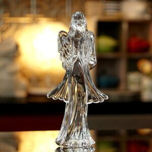 Vintage Waterford Celestial Angel of Grace Figurine Praying Sculpture Signed
